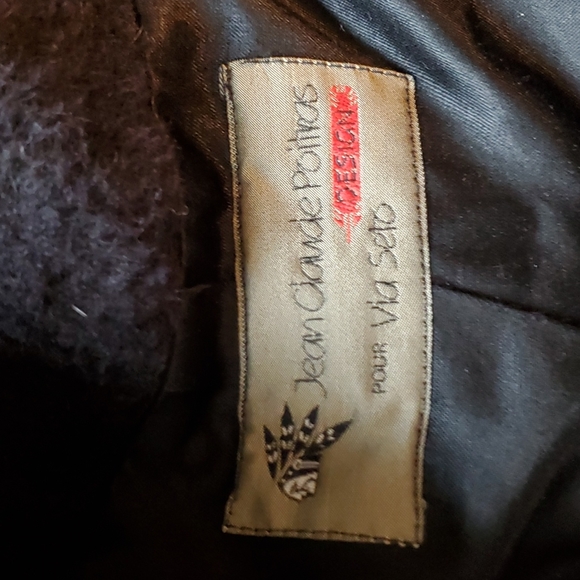 Vintage designer Jean Claude Poitras alpaca and wool coat - Picture 8 of 13